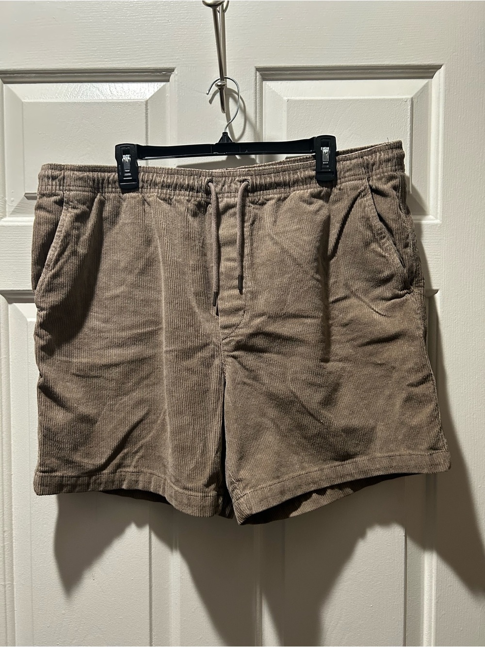 American Eagle Men's Flex Stretch Brown Corduroy Shorts Size XL